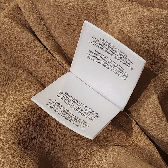 Joie Veron Silk Animal Leopard Print V-Neck Ruffle Blouse Top S - Picture 13 of 14